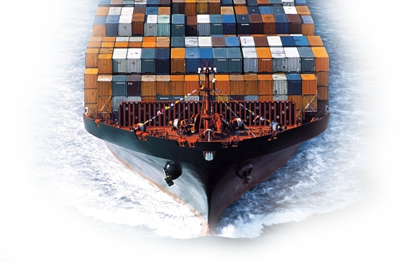 Ship - Freight Transport (590x380), Png Download
