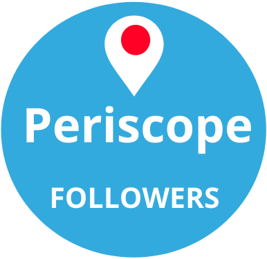 1000 Hq Periscope Followers - Circle (386x375), Png Download