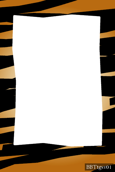 Tiger Stripes - Paper (400x600), Png Download