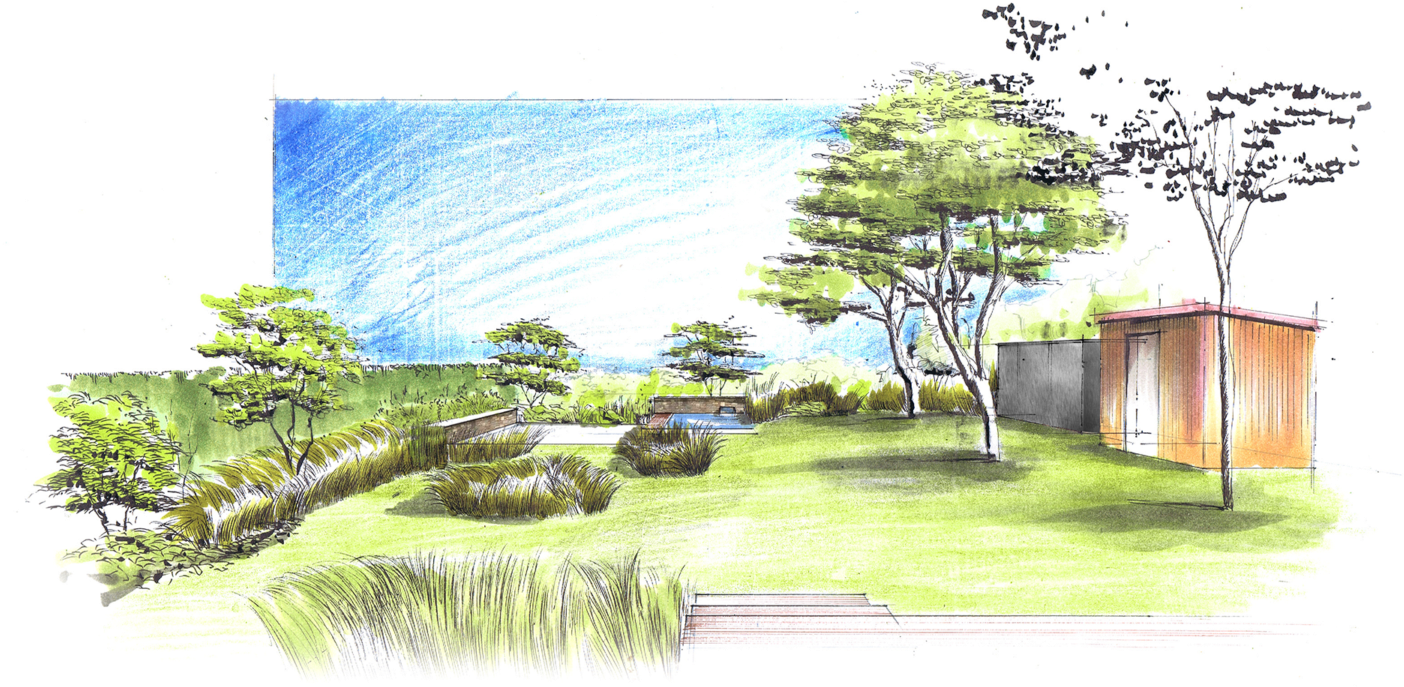 Pin By Viveros Olimpia On Concepto Dibujos - Drawing (1440x690), Png Download