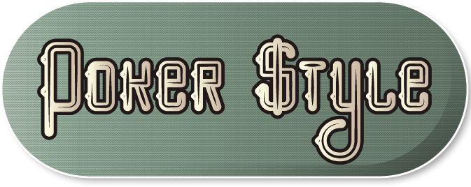 Poker Style, - Calligraphy (673x268), Png Download