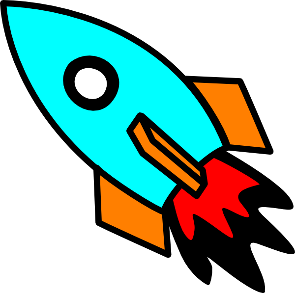 Rocket Bitmap - Rocket Clipart (600x597), Png Download