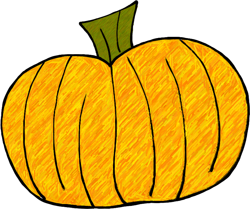 28 Collection Of Round Pumpkin Clipart - Pumpkin Clipart (927x798), Png Download
