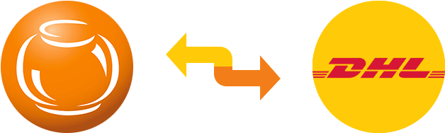 Fishbowl Integrates With Dhl - Ebay Logo In A Circle (645x206), Png Download