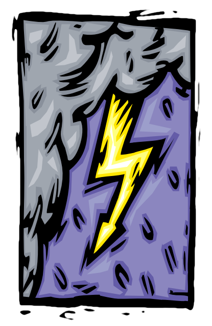 Logo Lightning Express - Sympathetic Nervous System (415x639), Png Download