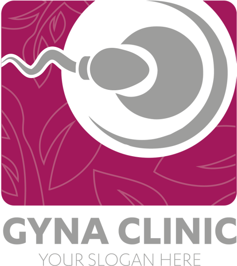 Sperm Egg Infertility Logo Icon Template - Illustration (640x640), Png Download