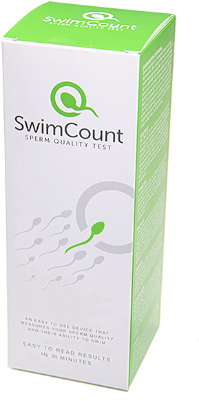 Swim Count Male Fertility Home Sperm Test - Swimcount Sperm Quality Test Home Male Fertility Test (357x640), Png Download