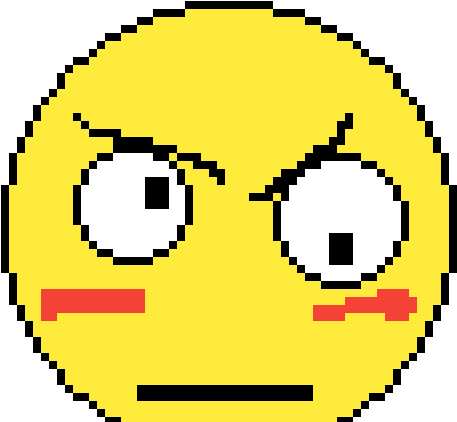 Pixilart Derpy Angry Warrior Emoji By Blueleader - Watchmen Minecraft (800x491), Png Download