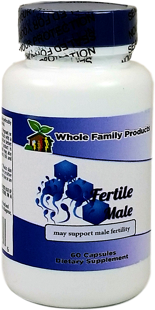 Fertility Pills For Men - Whole Family Products Fertile Male Fertility Supplement (816x1160), Png Download