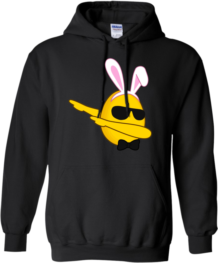 Funny Dabbing Emoji Bunny Easter Shirt Cute Dab Emoji - Rasta Stripe Hoodies (1024x1024), Png Download