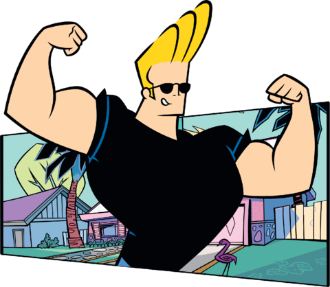 Made Of Our Ultra Soft Fabric Blend, High Quality Non-pinch - Johnny Bravo (480x418), Png Download