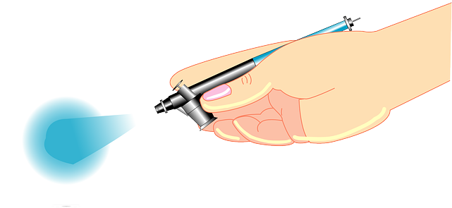 Brush, Paint, Cartoon, Tools, Airbrush, Air, Painter - Airbrush (640x320), Png Download