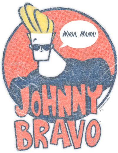 Johnny Bravo Wants Me Men's Regular Fit T-shirt - Johnny Bravo/wants Me Junior Sheer In Cream, Girl's, (400x537), Png Download