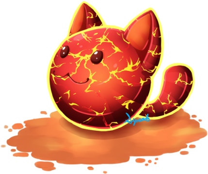 Did A Doodle Today I Love Tabby Slimes - Kitten (500x438), Png Download