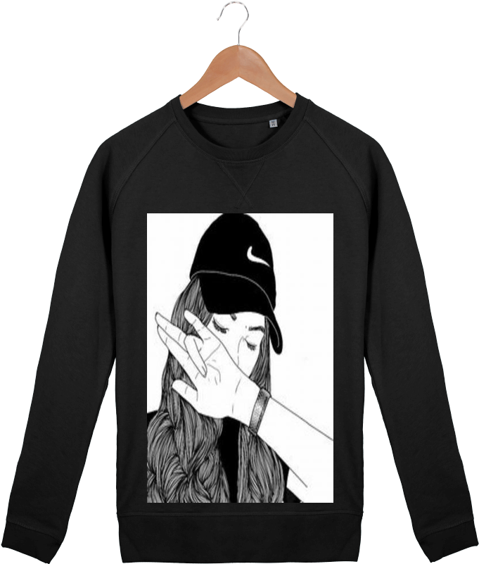 Sweat Col Rond Homme Stanley Strolls Vetement Avec - Graffiti T Shirts (690x850), Png Download