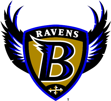 Report - Baltimore Ravens 1996 Logo (405x369), Png Download