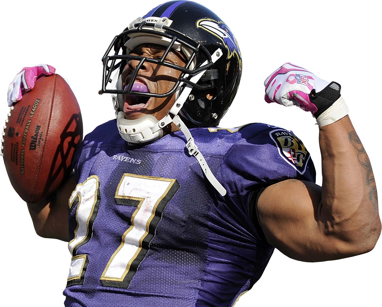 Baltimore Ravens Player Png (1287x1034), Png Download