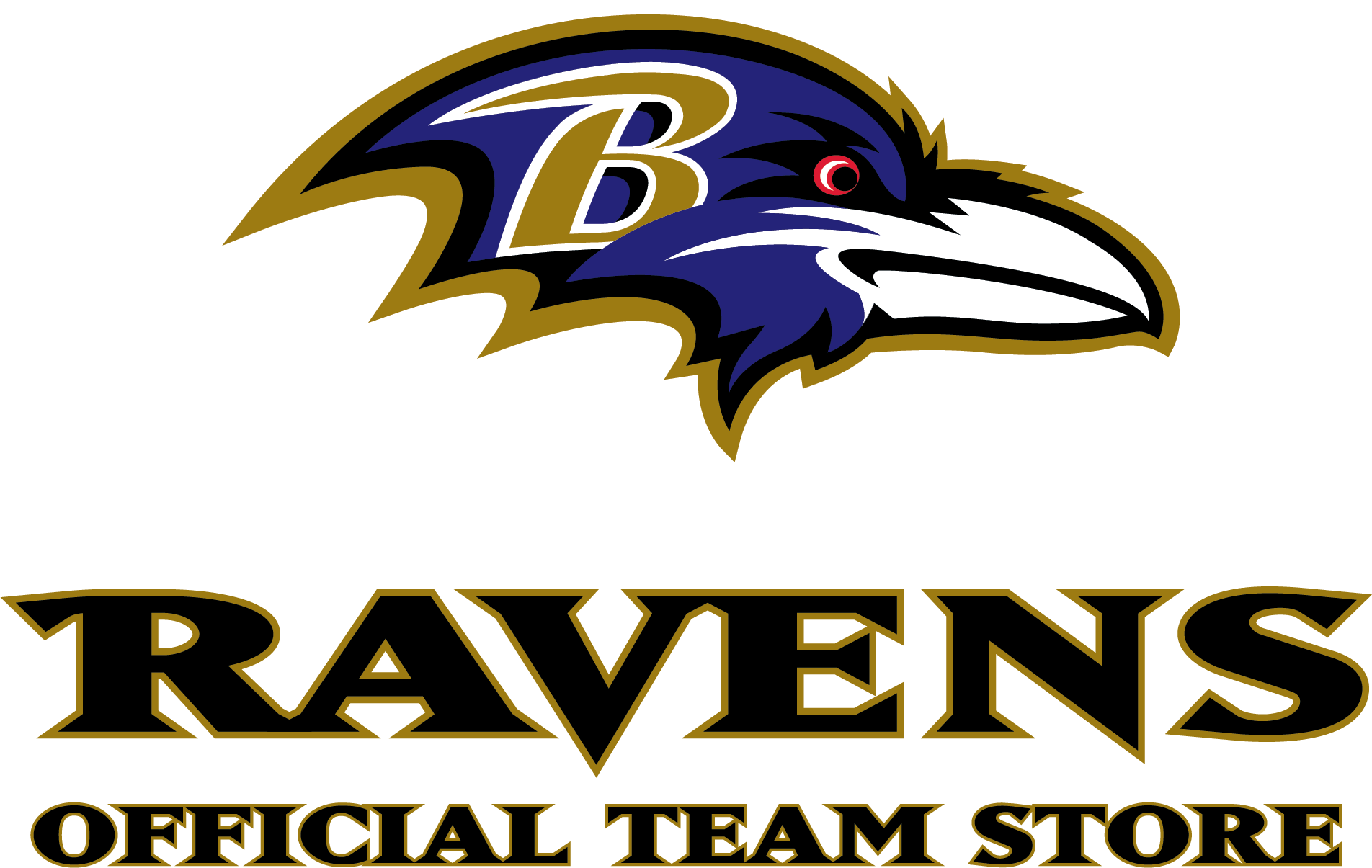 Stop By And Listen To Our Live Entertainment On Ravenswalk - Baltimore Ravens Decal 11x17 Ultra (1904x1205), Png Download