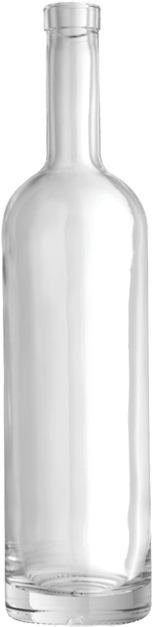 Flint 750 Ml Jefferson Flat Bottom Liquor Bottle - Flint (700x700), Png Download