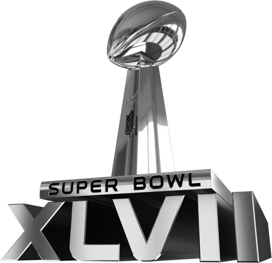 Super Bowl Xlvii - Super Bowl Trophy 2013 (1024x1024), Png Download