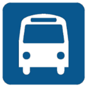 Bus Icon - Bus Stop Map Icon (600x600), Png Download
