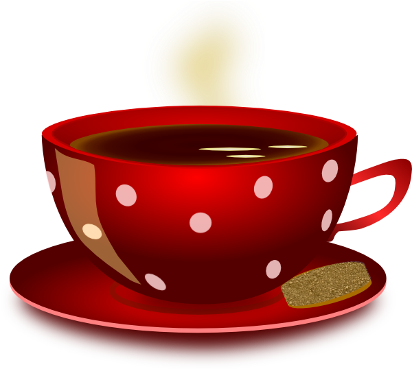 Image Library Stock Christmas Coffee Mug Clipart - Hot Tea Cup Clip Art (600x570), Png Download