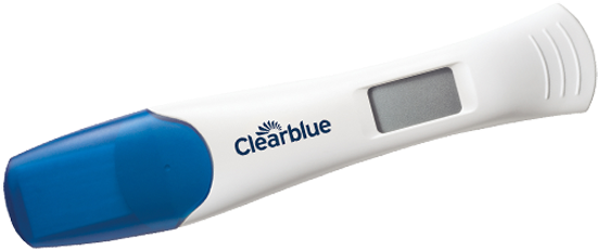 Clearblue Digital Pregnancy Test With Smart Timer - Clearblue (600x600), Png Download