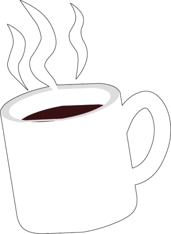 Ponymaker Coffee - Coffee Cup (351x479), Png Download