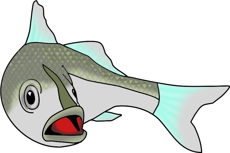 Clownfish Clipart Isda - Fish Turning (837x531), Png Download