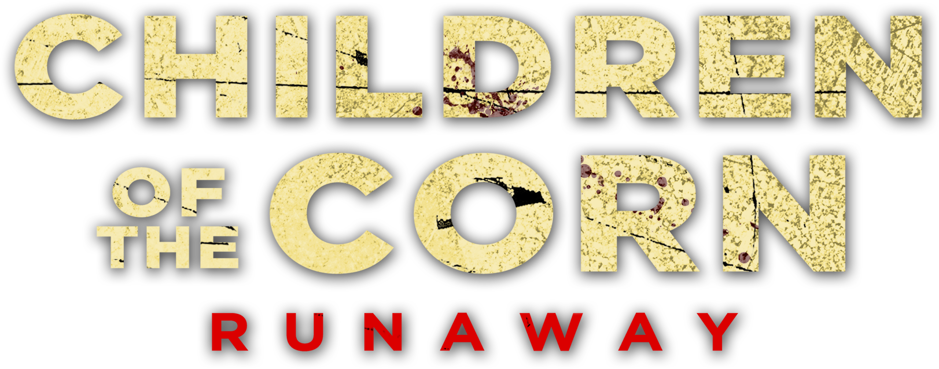 Children Of The Corn - Children Of The Corn Runaway Logo Png (3072x1207), Png Download