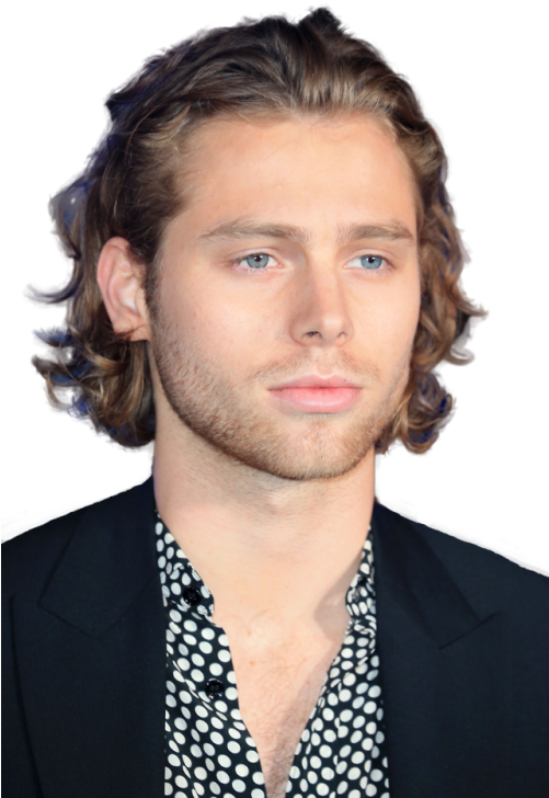 Luke Hemmings Png - 5sos Luke Hemmings Long Hair (500x750), Png Download