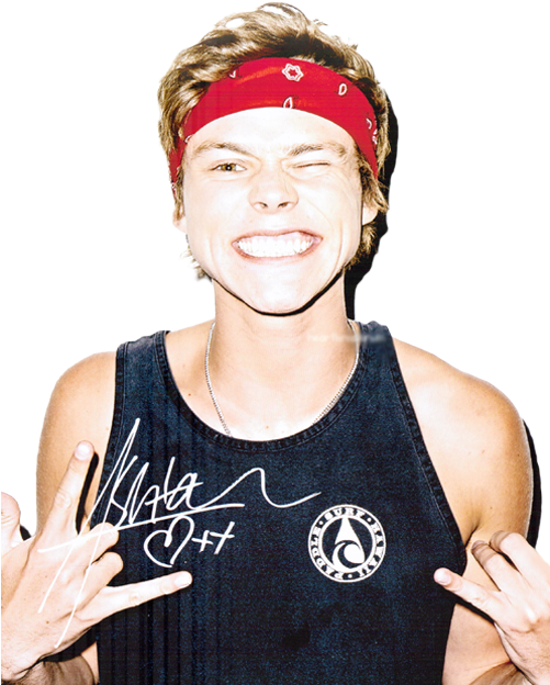 Ashton Irwin 5sos Png By Izk4-d78hjub - Ashton Irwin With Bandana (500x632), Png Download