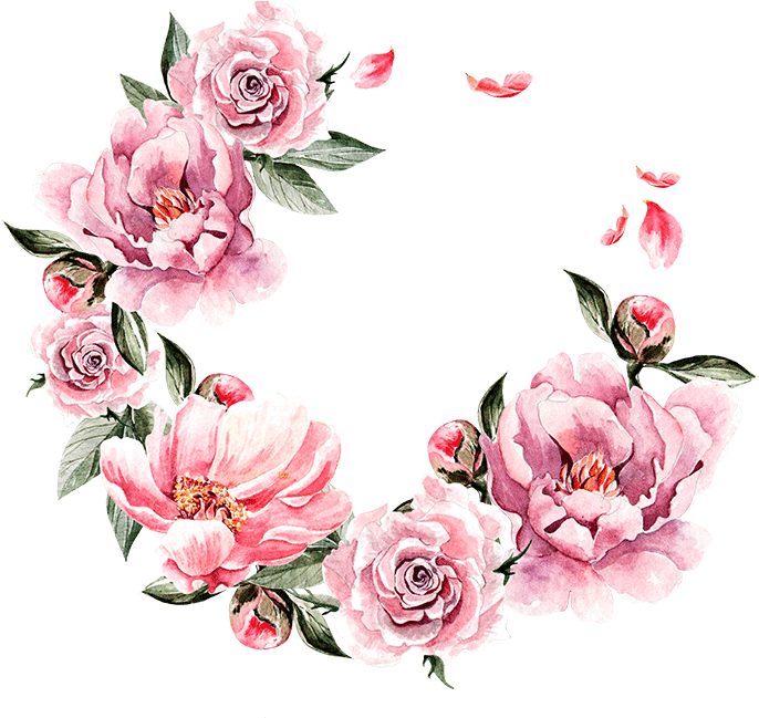 봄에 대한 이미지 검색결과 - Cartoon Flower Wreath (700x648), Png Download