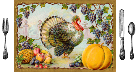 As You Gather With Family And Friends Around The Thanksgiving - Interestprint Tablecloth Thanksgiving Turkey Print (600x282), Png Download