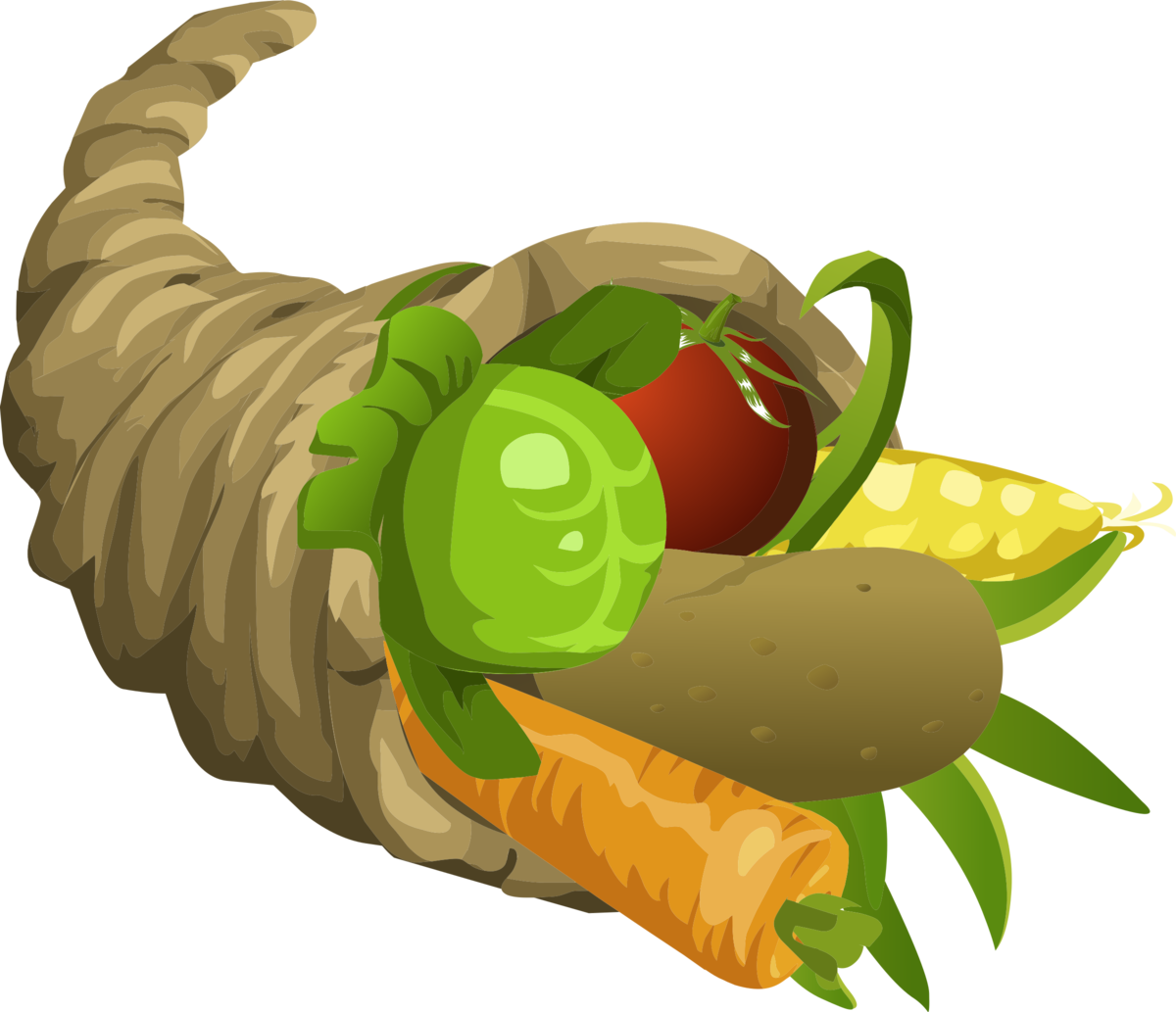 Food - Crops Clipart (1200x1033), Png Download