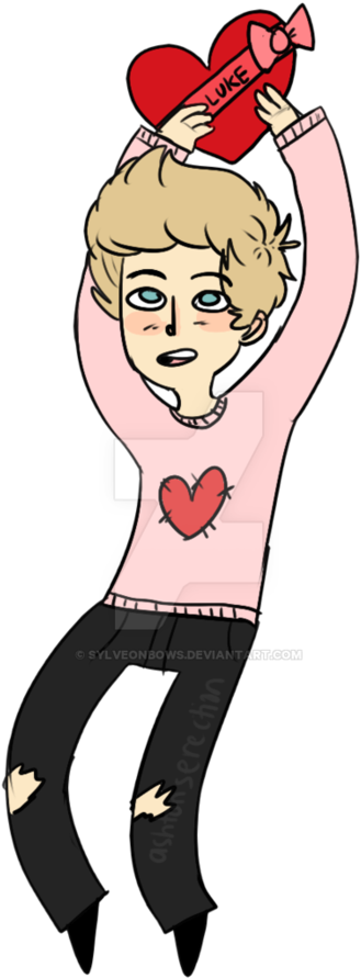 Valentines Luke Paperchild By Lazy-tongue - Library (784x1019), Png Download