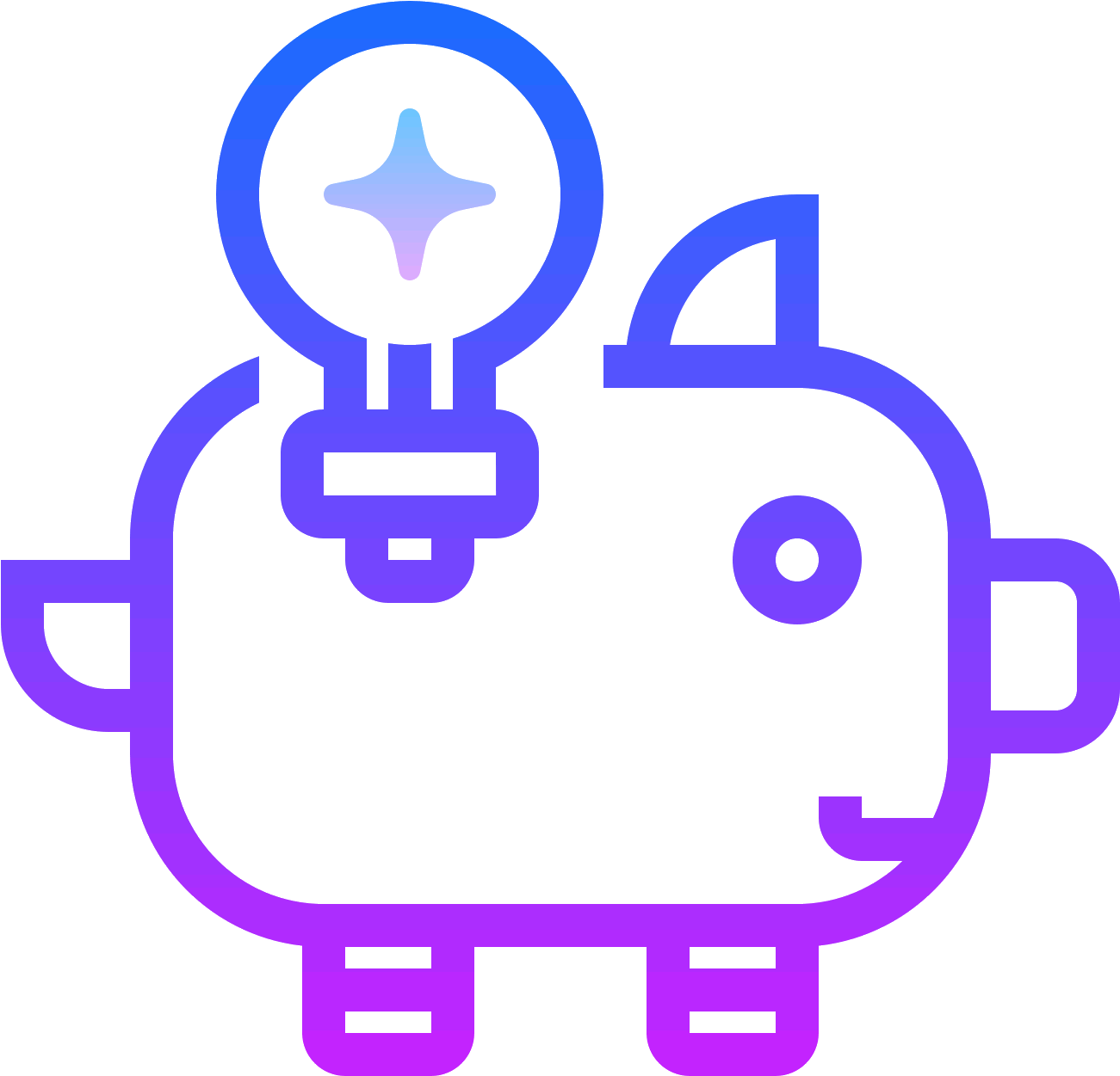 Idea Bank Icon - Bank (1600x1600), Png Download