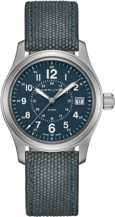H68201943 - Hamilton Field Khaki 38 Quartz (500x762), Png Download