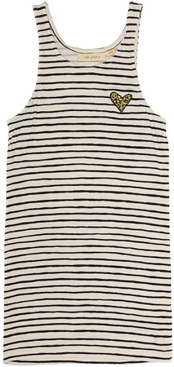 Soft Gallery Amira Dress Ribbon Print - Active Tank (960x720), Png Download