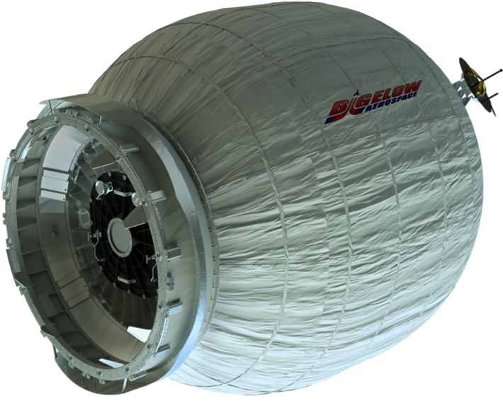 Inflatable Space Station - Beam Nasa (733x601), Png Download