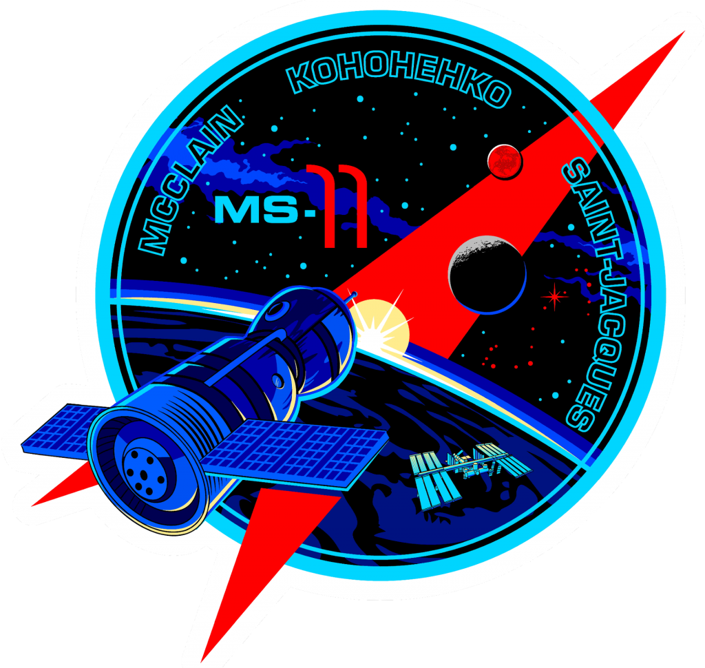 100th Orbital Launch Of - Soyuz Ms 11 (1024x970), Png Download