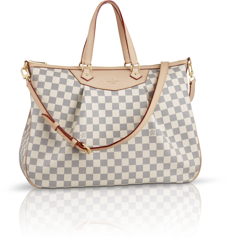 Louis Vuitton Siracusa Gm Damier Azur N41111 - Louis Vuitton Siracusa Gm (900x900), Png Download
