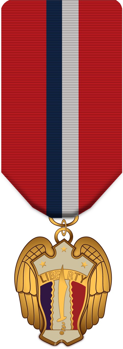 Philippine Liberation Wwii Military Medal - Medal (504x1422), Png Download