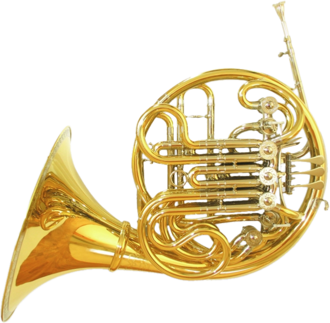 Schmid Full Triple French Horn - French Horn (663x650), Png Download