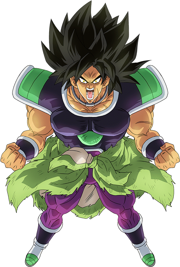Wrathful - Broly Dbs (750x1000), Png Download