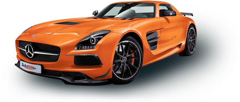 Join Now - Rastar Rc 1:18 Mercedes-benz Sls Amg Black Series (1800x450), Png Download