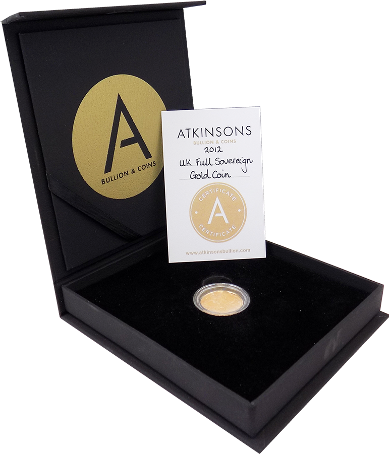 Pre-owned 2012 Uk Full Sovereign Gold Coin With Gift - Sovereign (900x900), Png Download