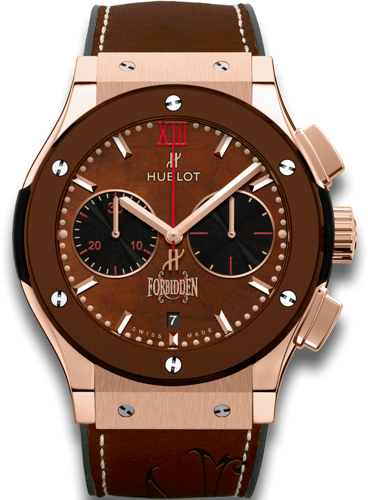 Classic Fusion Chronograph King Gold Brown Ceramic - Hublot Prices South Africa (1000x1000), Png Download