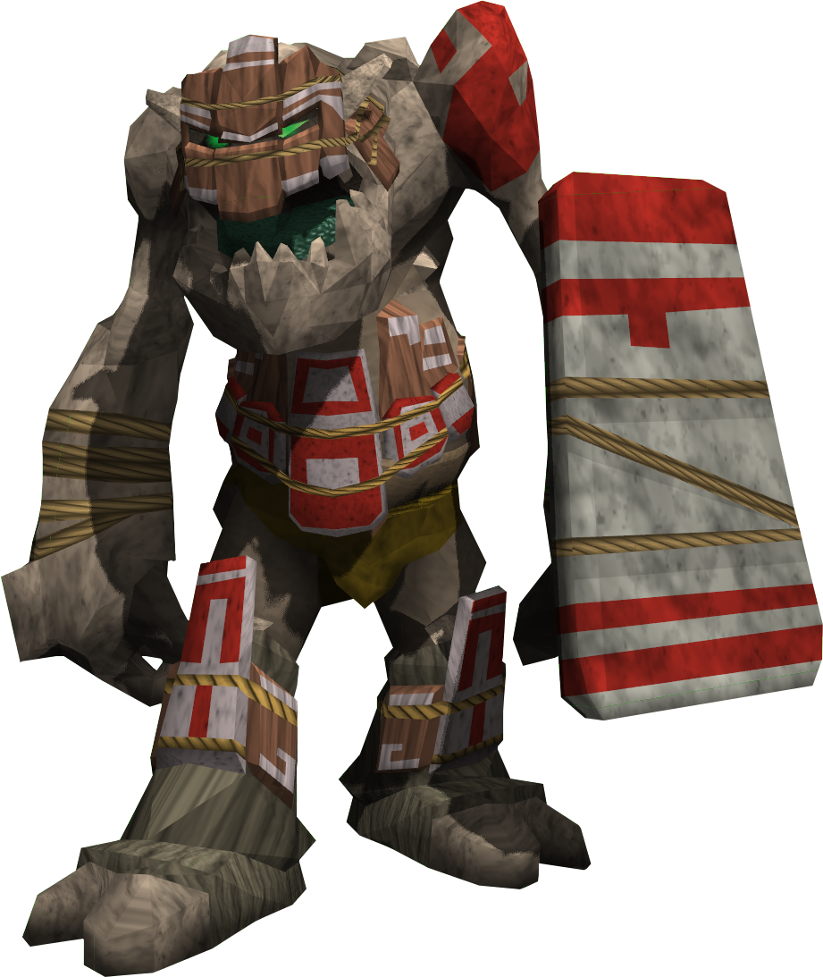 Runescape Troll (921x1093), Png Download