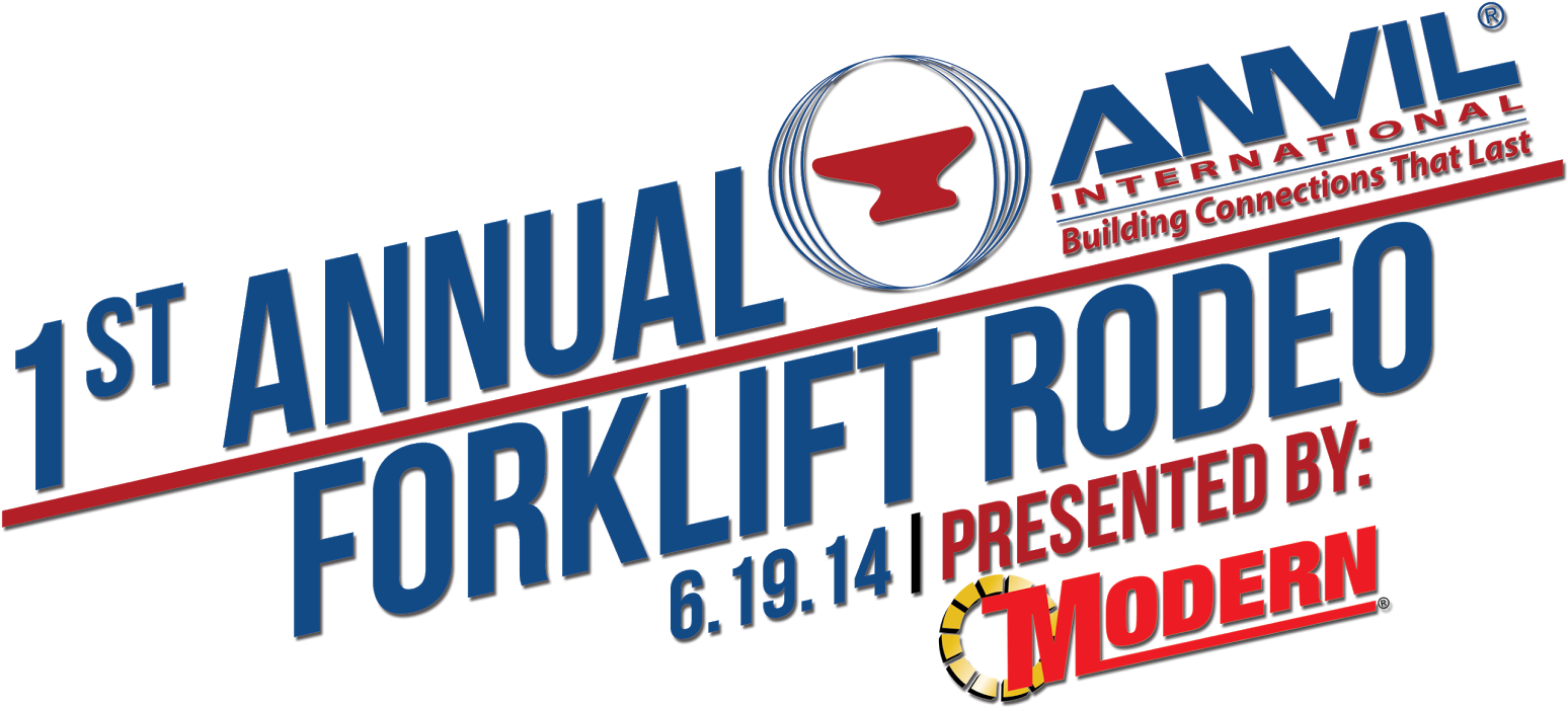 On June 19th 2014 Modern Group Sponsored A Forklift - Clip Art (1600x716), Png Download